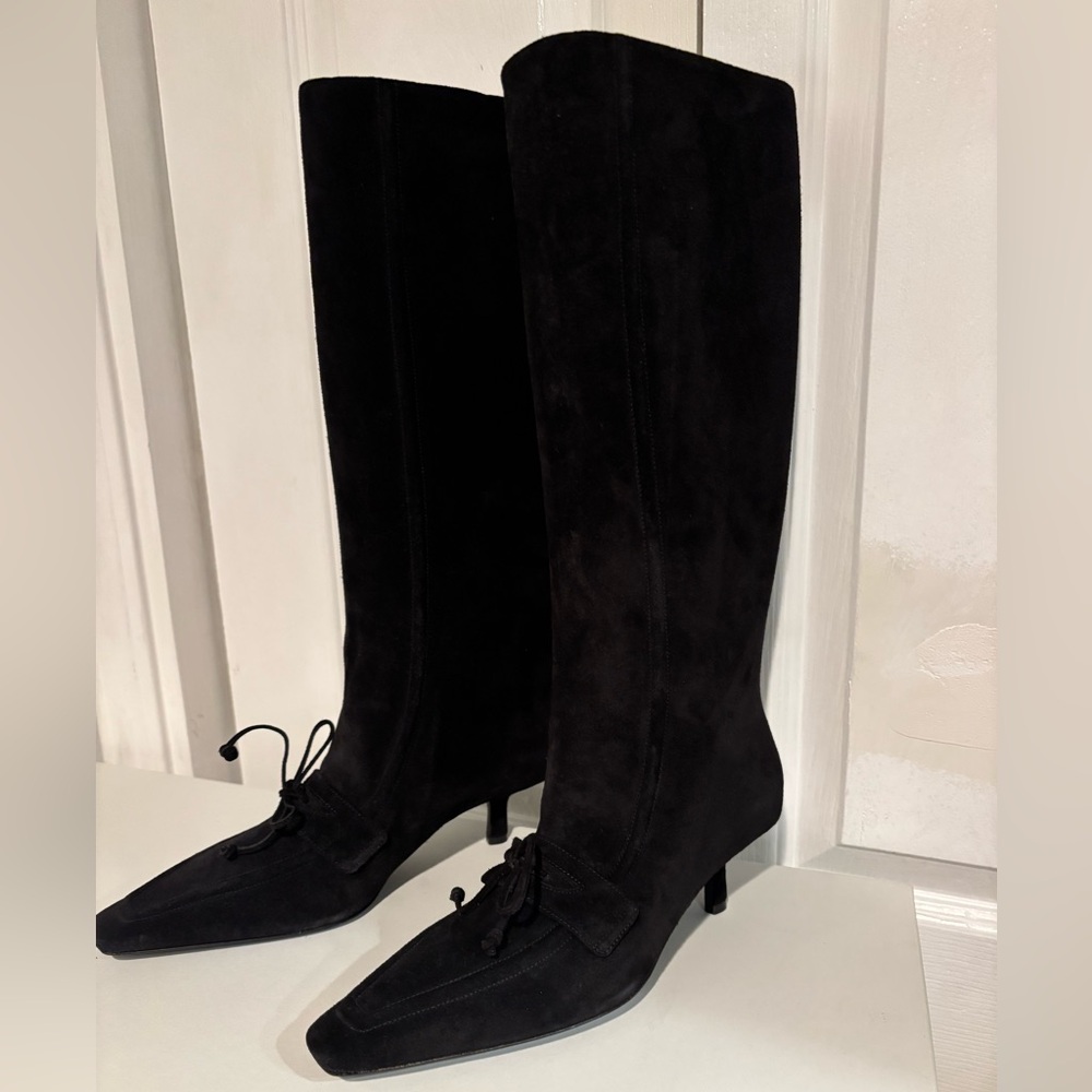 Burberry Storm Suede Boots